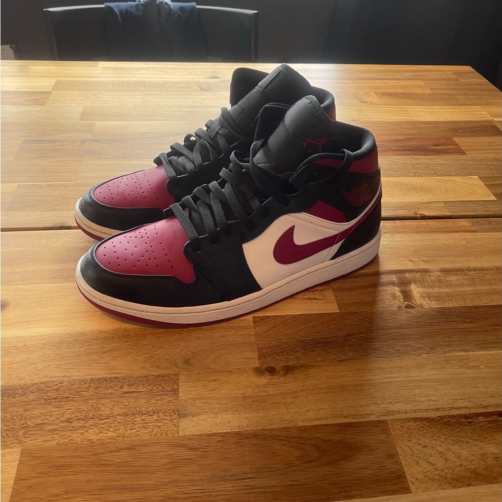 Nike Air Jordan Sneakers - Red and Black